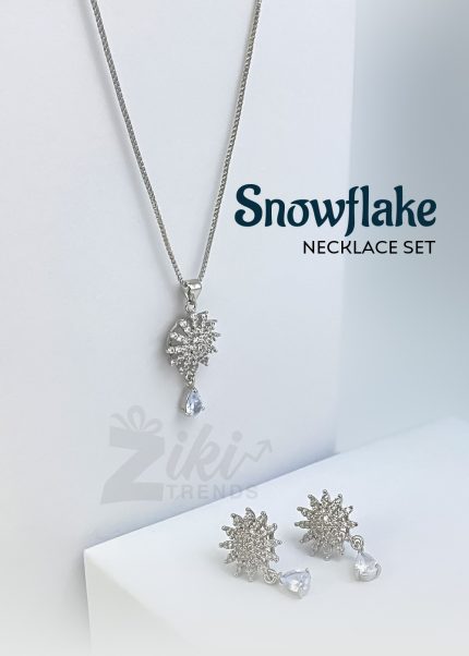 Snowflake Necklace Set
